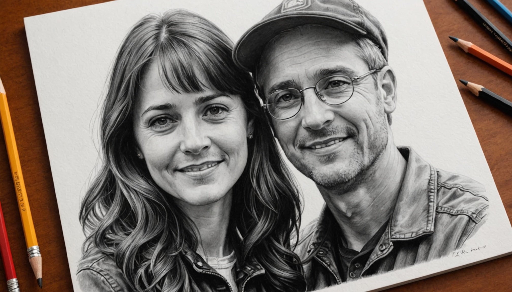 Vos questions sur le portrait au crayon personnalisé